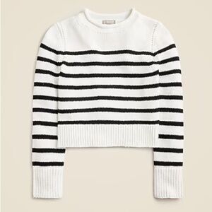 J crew striped sweater